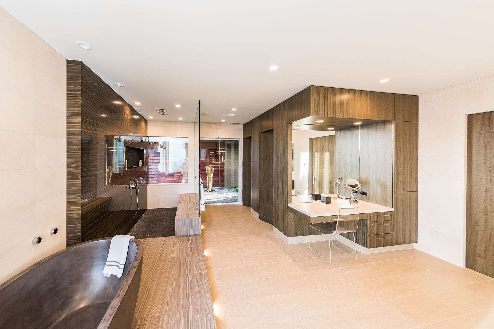 bathroom living room