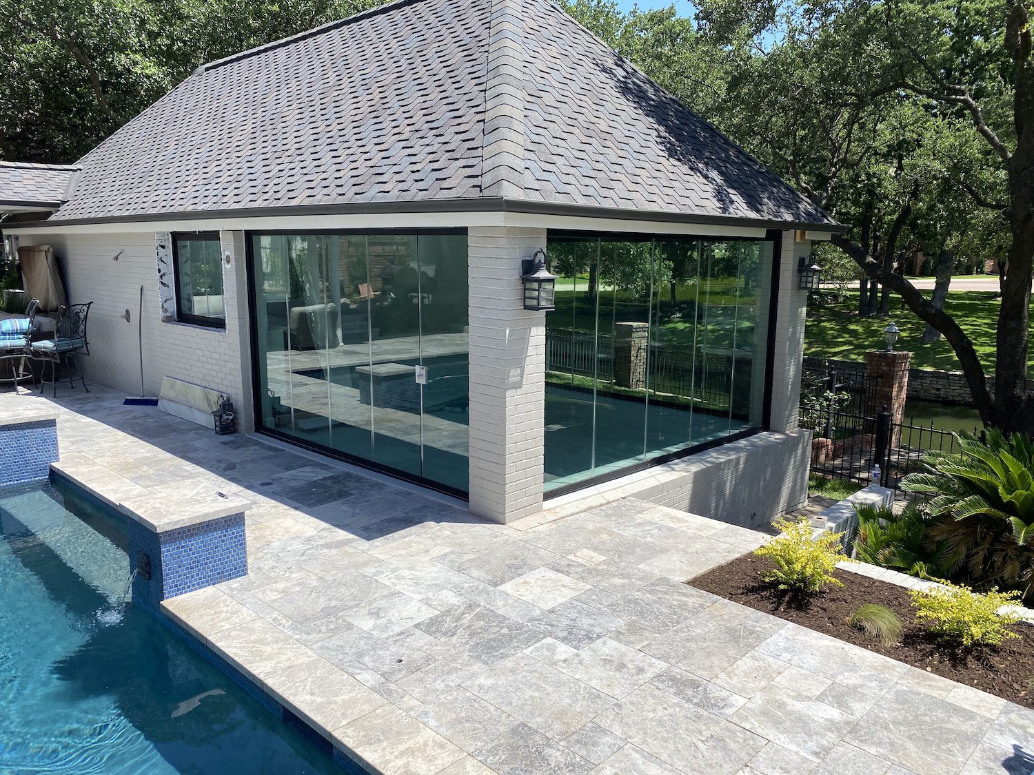 frameless sliding glass doors