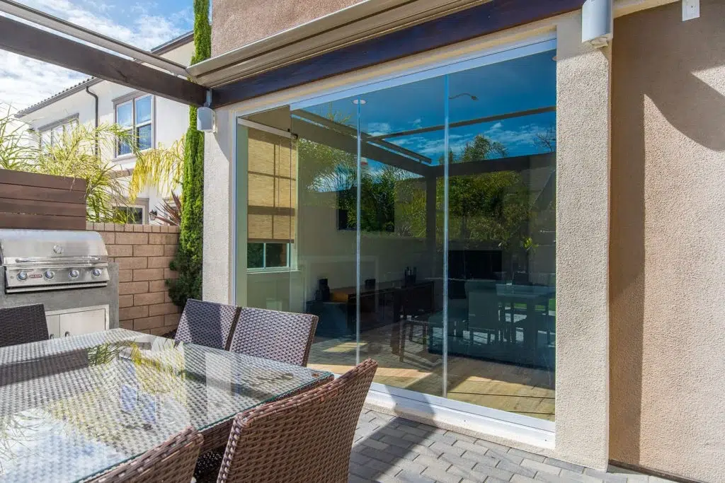 frameless sliding glass doors